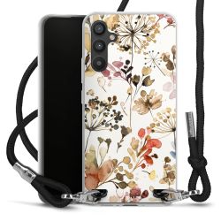 Carry Case Transparent Fabric black/silver