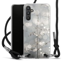 Carry Case Transparent Fabric black/silver