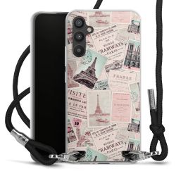 Carry Case Transparent Fabric black/silver