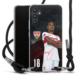 Carry Case Stoff schwarz/silber