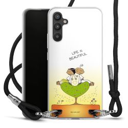 Carry Case Stoff schwarz/silber