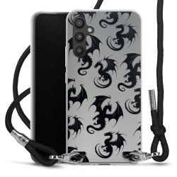 Carry Case Fabric black/silver