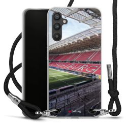 Carry Case Stoff schwarz/silber