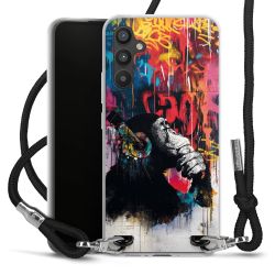 Carry Case Fabric black/silver