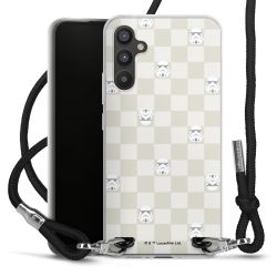 Carry Case Stoff schwarz/silber