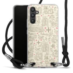 Carry Case Stoff schwarz/silber