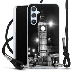 Carry Case Transparent Fabric black/silver