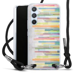 Carry Case Transparent Fabric black/silver