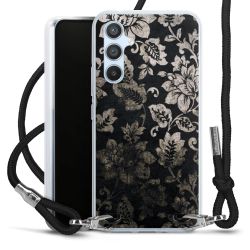 Carry Case Transparent Fabric black/silver