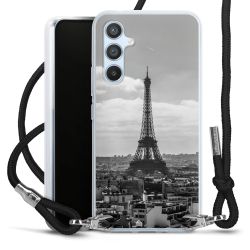 Carry Case Transparent Fabric black/silver