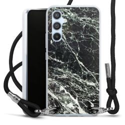 Carry Case Transparent Fabric black/silver