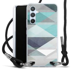 Carry Case Transparent Fabric black/silver