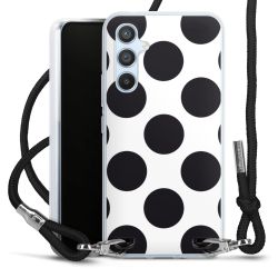 Carry Case Transparent Fabric black/silver