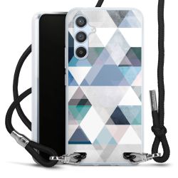 Carry Case Transparent Fabric black/silver