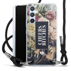 Carry Case Transparent Fabric black/silver