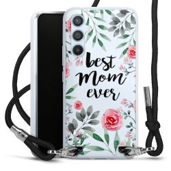 Carry Case Transparent Fabric black/silver