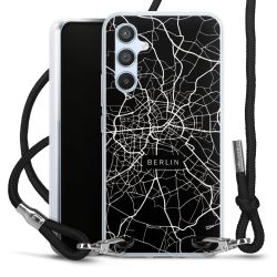 Carry Case Transparent Fabric black/silver