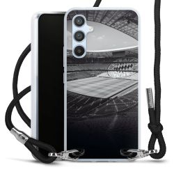 Carry Case Transparent Fabric black/silver