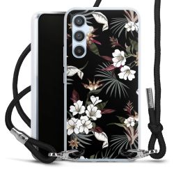 Carry Case Transparent Fabric black/silver