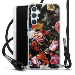 Carry Case Transparent Fabric black/silver