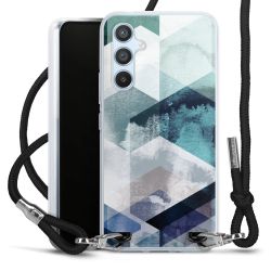 Carry Case Transparent Fabric black/silver