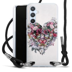 Carry Case Transparent Fabric black/silver