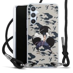 Carry Case Transparent Fabric black/silver