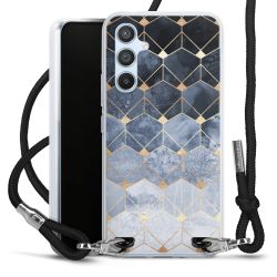 Carry Case Transparent Fabric black/silver