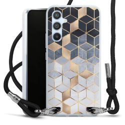 Carry Case Transparent Fabric black/silver