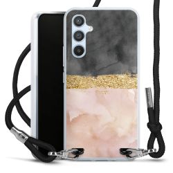 Carry Case Transparent Fabric black/silver