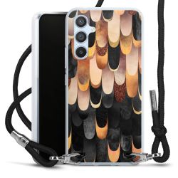 Carry Case Transparent Fabric black/silver