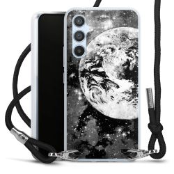 Carry Case Transparent Fabric black/silver