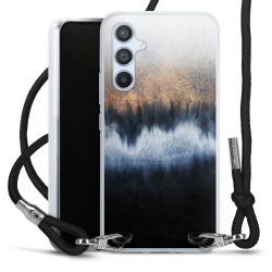 Carry Case Transparent Fabric black/silver