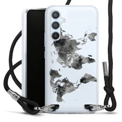 Carry Case Transparent Fabric black/silver