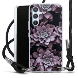 Carry Case Transparent Fabric black/silver