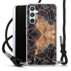 Carry Case Transparent Fabric black/silver