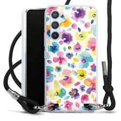 Carry Case Transparent Fabric black/silver