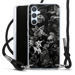 Carry Case Transparent Fabric black/silver