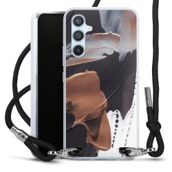 Carry Case Transparent Fabric black/silver