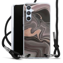 Carry Case Transparent Fabric black/silver