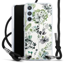 Carry Case Transparent Fabric black/silver