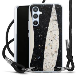 Carry Case Transparent Fabric black/silver