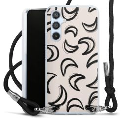 Carry Case Transparent Fabric black/silver