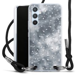 Carry Case Transparent Fabric black/silver