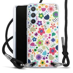 Carry Case Transparent Fabric black/silver