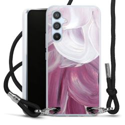 Carry Case Transparent Fabric black/silver