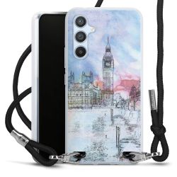 Carry Case Transparent Fabric black/silver