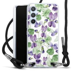 Carry Case Transparent Fabric black/silver