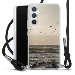 Carry Case Transparent Fabric black/silver