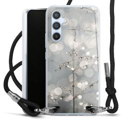 Carry Case Transparent Fabric black/silver